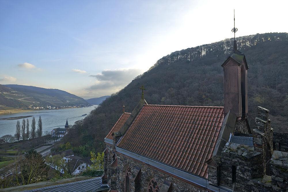 Готель Burg Reichenstein Trechtingshausen Екстер'єр фото